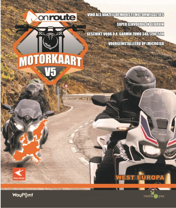 OnRoute Motorkaart V5