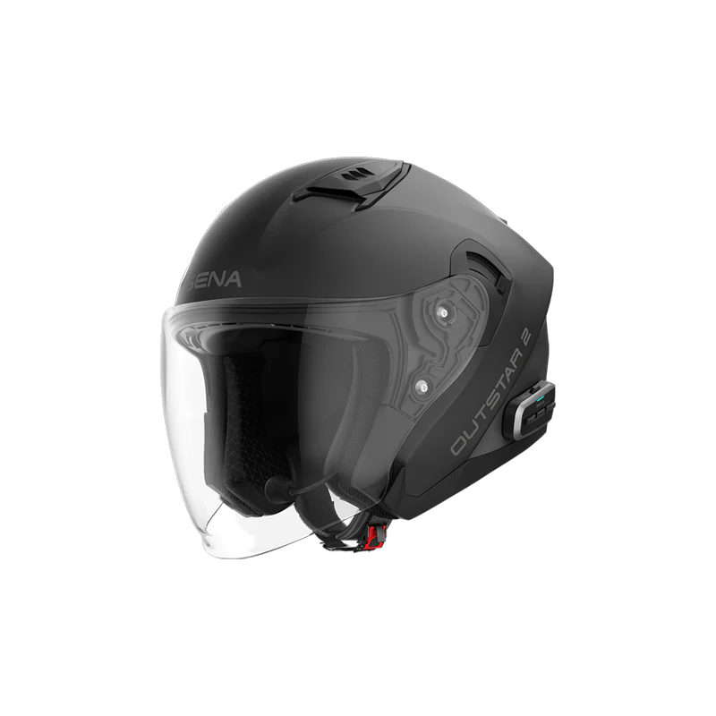 Sena Outstar 2 mat zwart maat L