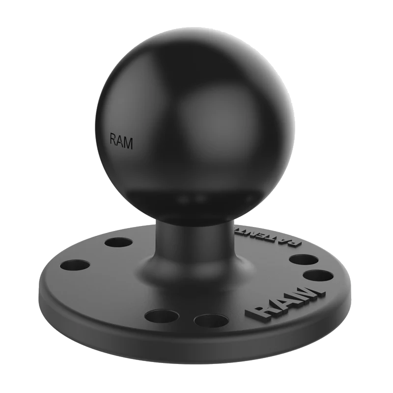 RAM-Mount ronde plaat C-size bol