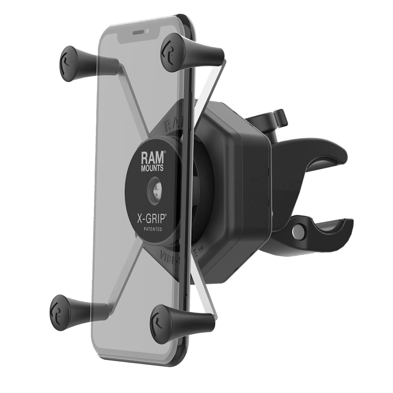 RAM-Mount X-Grip houder XL met Small Tough Claw en Vibe-Safe