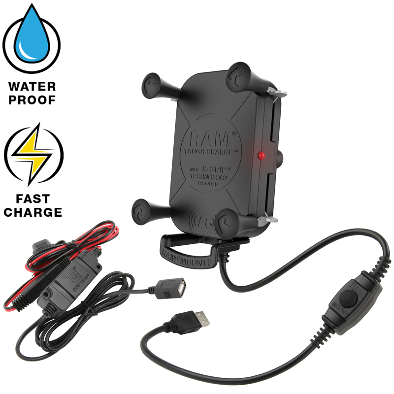 RAM Tough-Charge X-Grip + GDS Charge