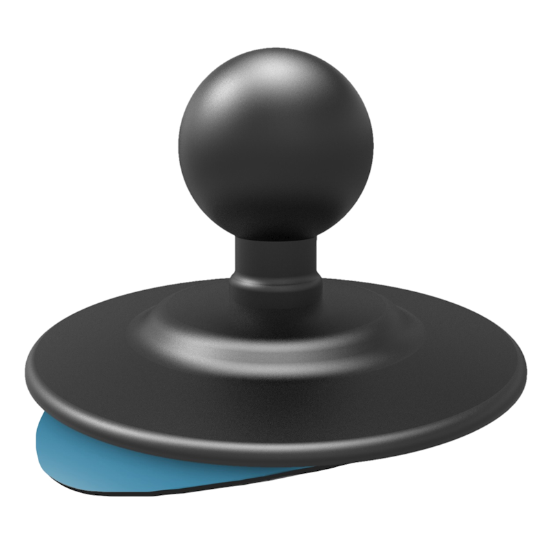 RAM-Mount 1 inch bol met plakbasis