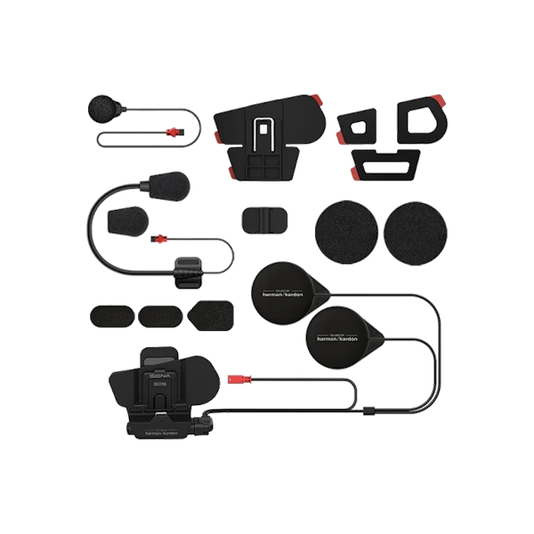 Sena clampkit 60S met Harman Kardon speakers en universele microfoon