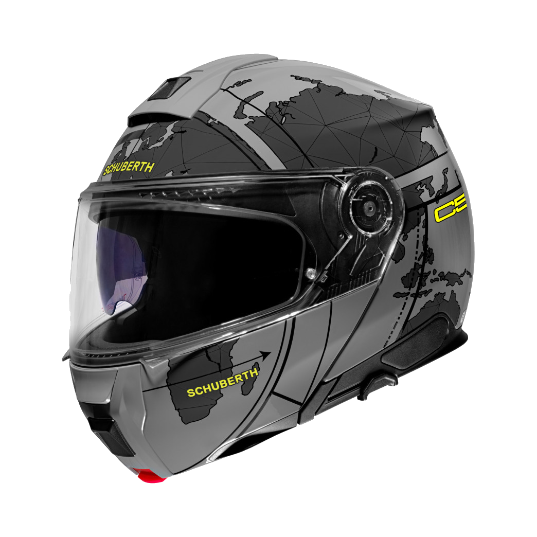 Schuberth C5 Globe Grijs Zwart 59