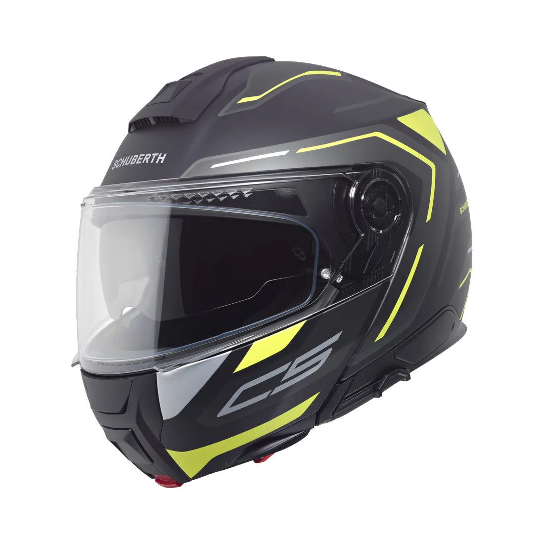 Schuberth C5 Omega Zwart Geel 59