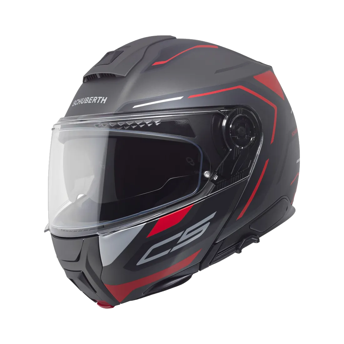 Schuberth C5 Omega Zwart Rood 63