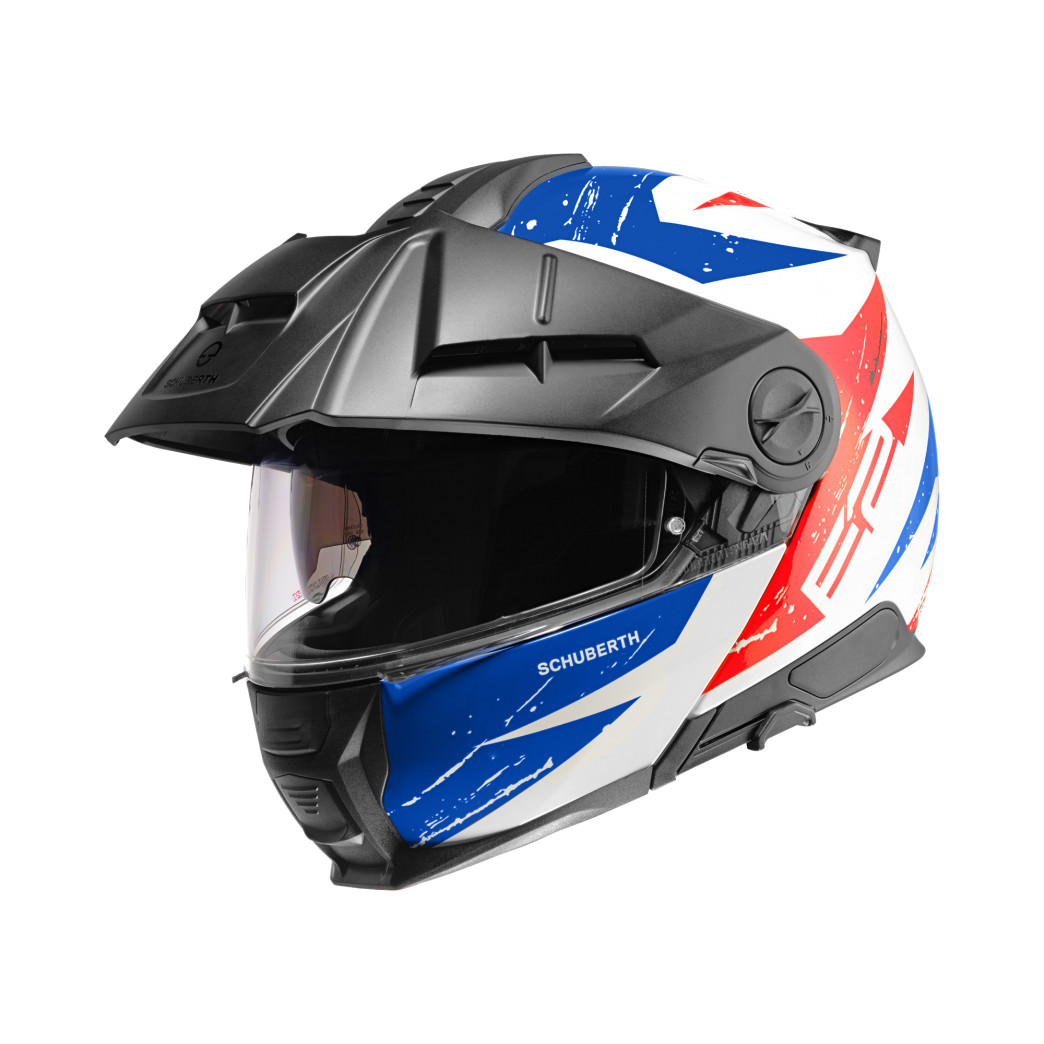Schuberth E2 Explorer Rood Blauw 61