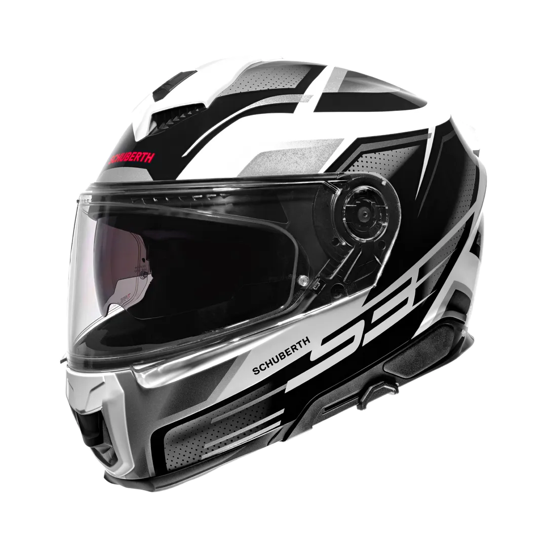 Schuberth S3 Storm Grijs Zwart 55