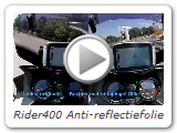 Rider400 Anti-reflectiefolie